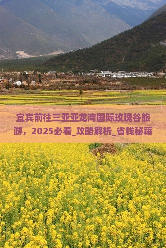 宜宾前往三亚亚龙湾国际玫瑰谷旅游