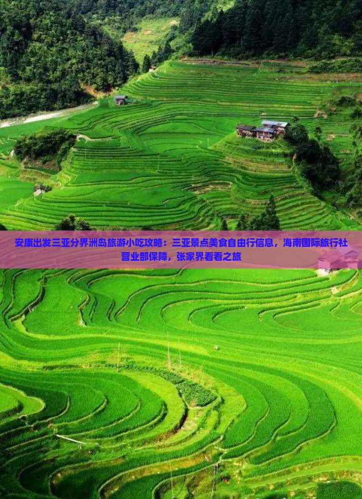 安康出发三亚分界洲岛旅游小吃