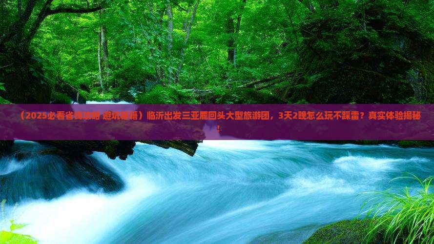 临沂出发三亚鹿回头大型旅游团
