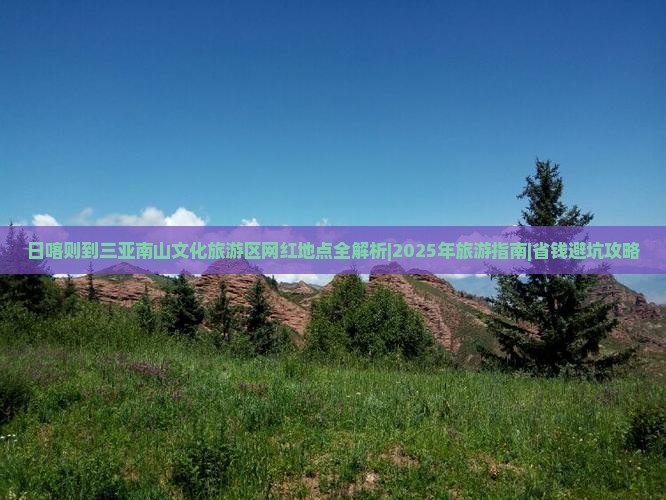 日喀则去三亚南山文化旅游区旅游网红地点