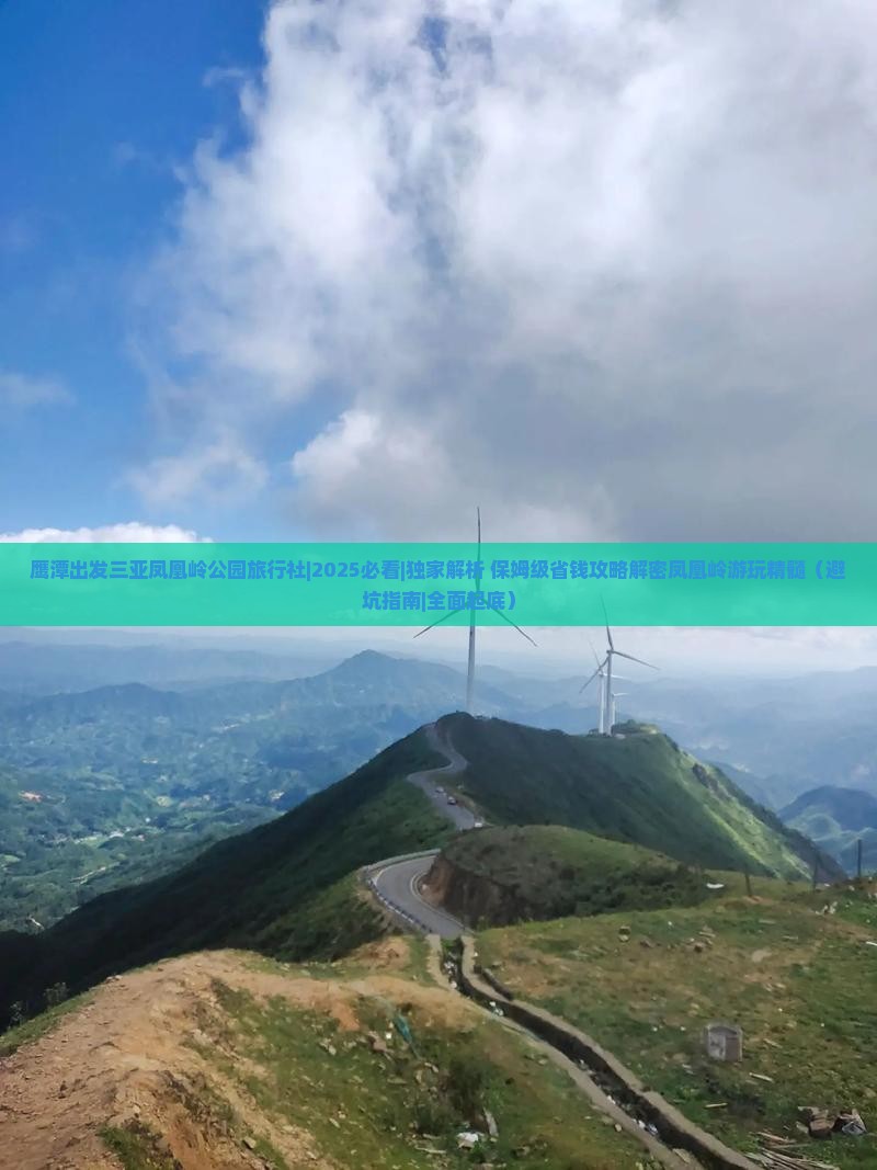 鹰潭出发三亚凤凰岭公园旅行社