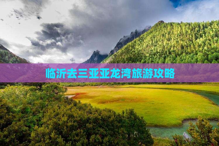 临沂去三亚亚龙湾旅游