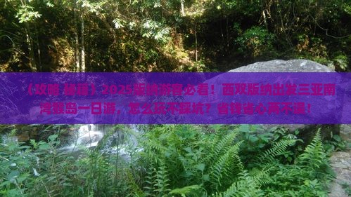 西双版纳前往三亚南湾猴岛一日游