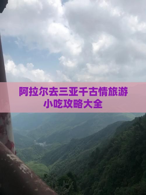 阿拉尔去三亚千古情旅游小吃