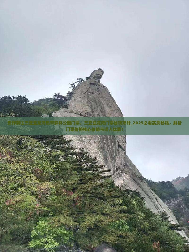 焦作前往三亚亚龙湾热带森林公园门票