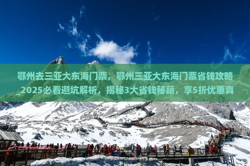 鄂州去三亚大东海门票