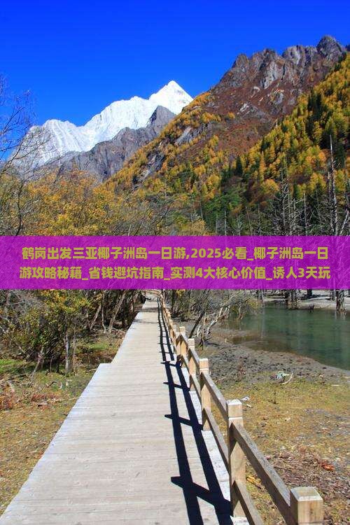 鹤岗出发三亚椰子洲岛一日游