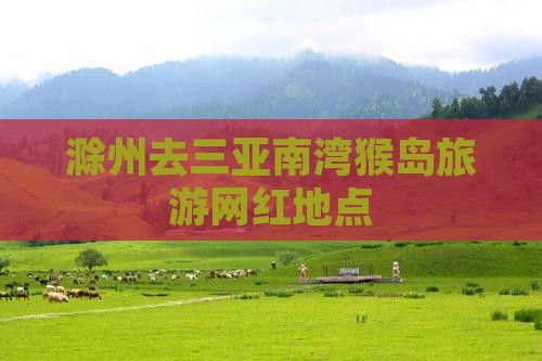 滁州去三亚南湾猴岛旅游网红地点
