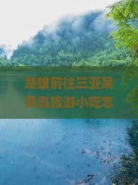 楚雄前往三亚呆呆岛旅游小吃