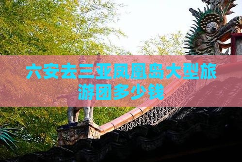 六安去三亚凤凰岛大型旅游团