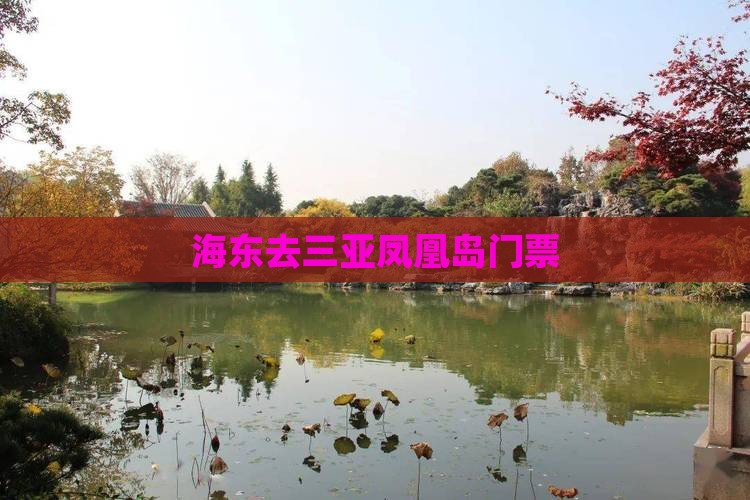 海东去三亚凤凰岛门票