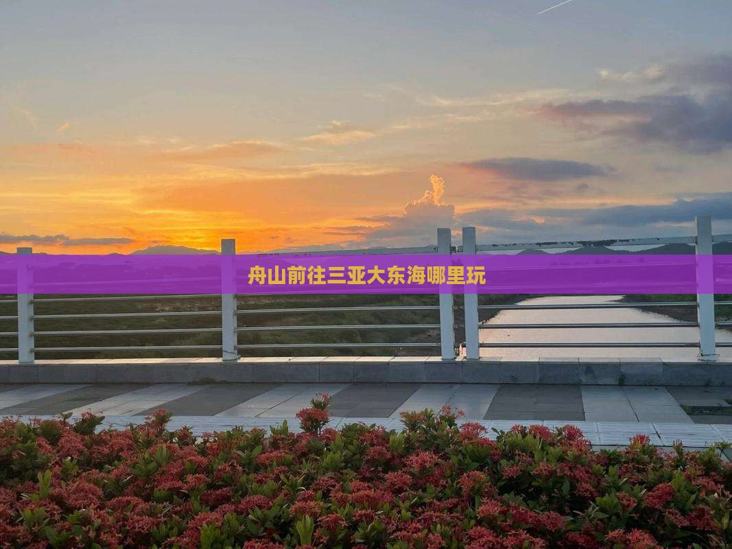 舟山前往三亚大东海哪里玩