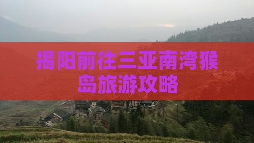 揭阳前往三亚南湾猴岛自由行
