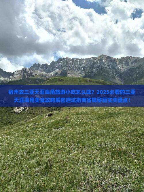 宿州去三亚天涯海角旅游小吃