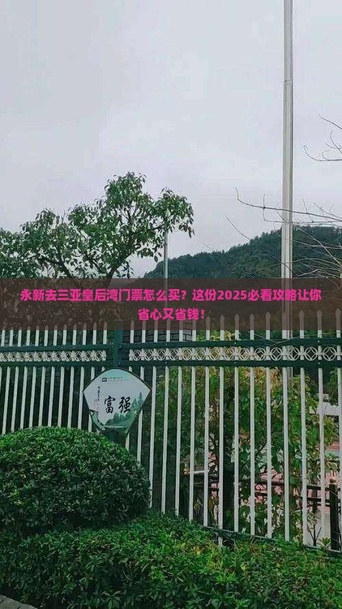 永新去三亚皇后湾门票