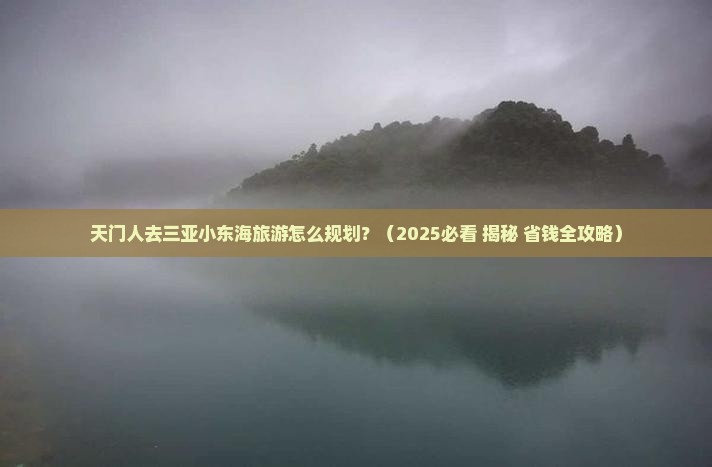 天门前往三亚小东海旅行社