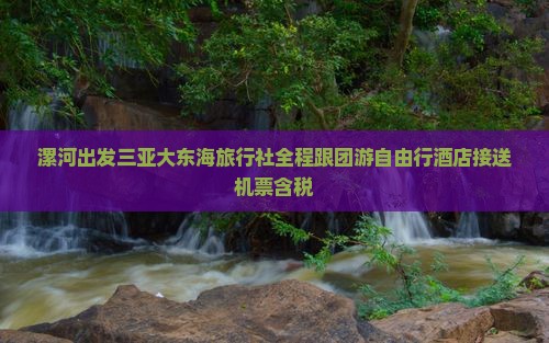 漯河出发三亚大东海旅行社