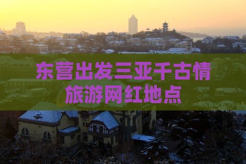 东营出发三亚千古情旅游网红地点