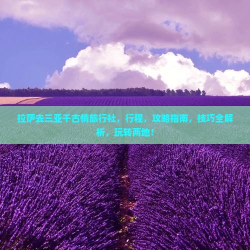 拉萨去三亚千古情旅行社