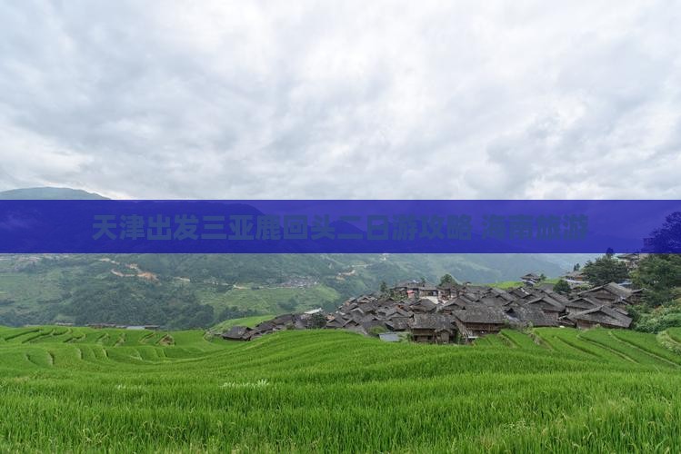 天津出发三亚鹿回头二日游