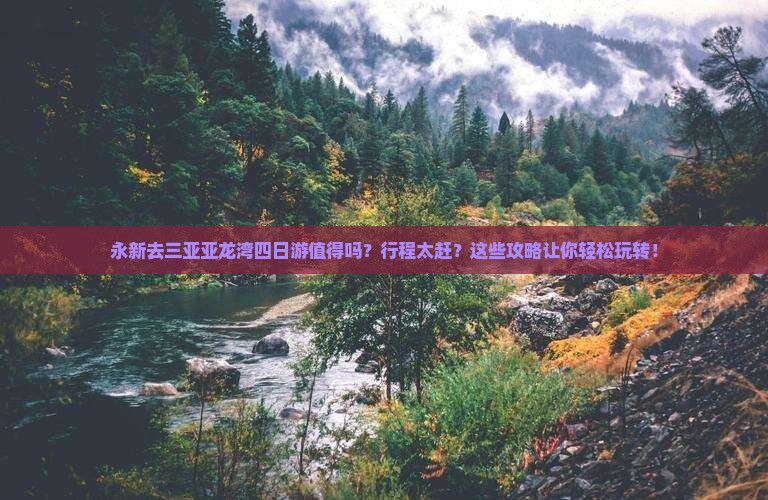 永新去三亚亚龙湾四日游