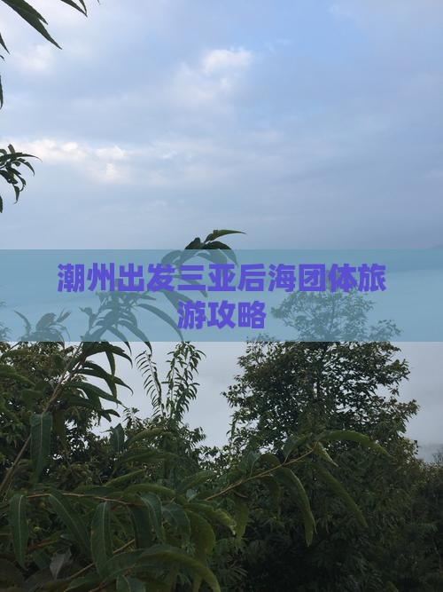 潮州出发三亚后海团体旅游