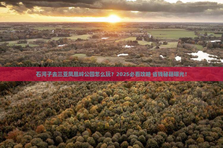 石河子去三亚凤凰岭公园旅行社