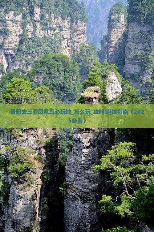 贵阳去三亚凤凰岛必玩地