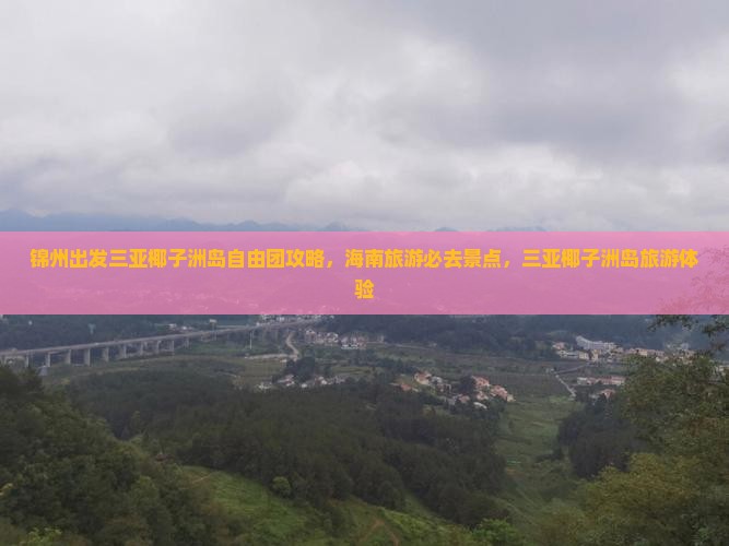 锦州出发三亚椰子洲岛自由团