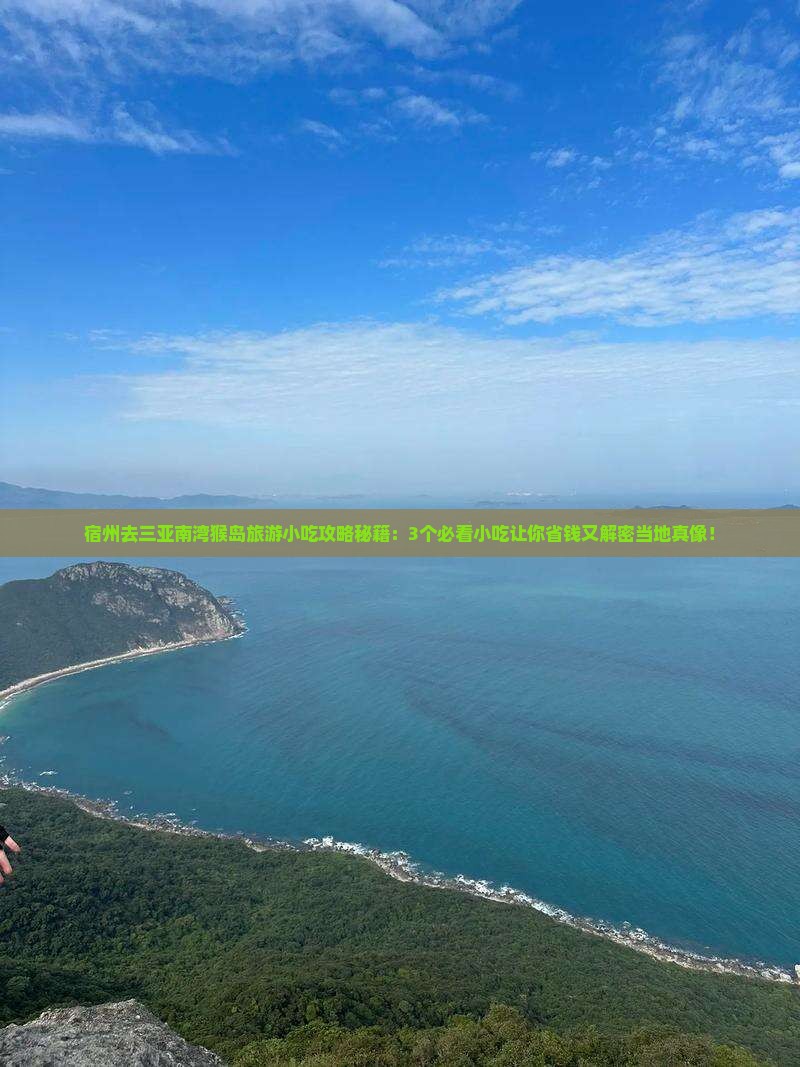 宿州去三亚南湾猴岛旅游小吃