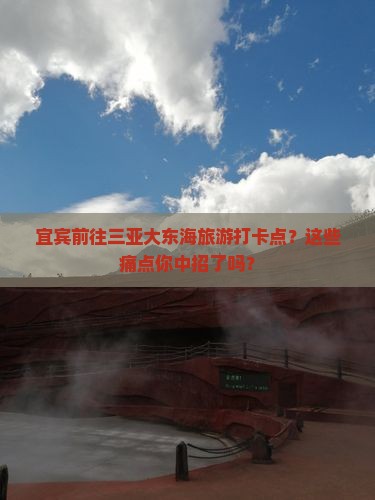 宜宾前往三亚大东海旅游打卡点