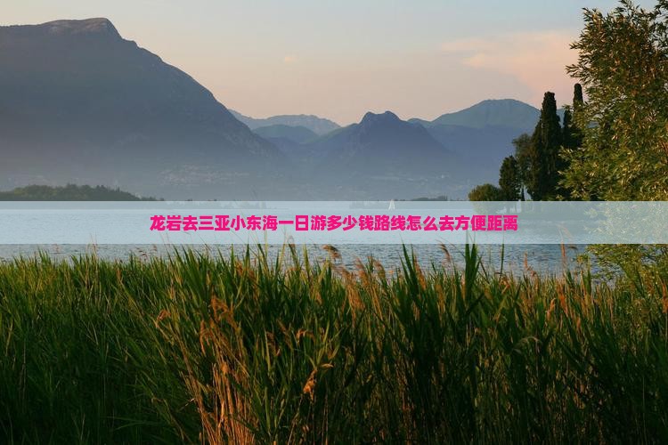 龙岩去三亚小东海一日游