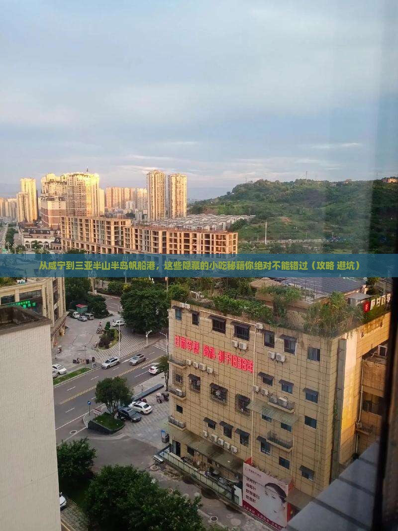 咸宁去三亚半山半岛帆船港旅游小吃