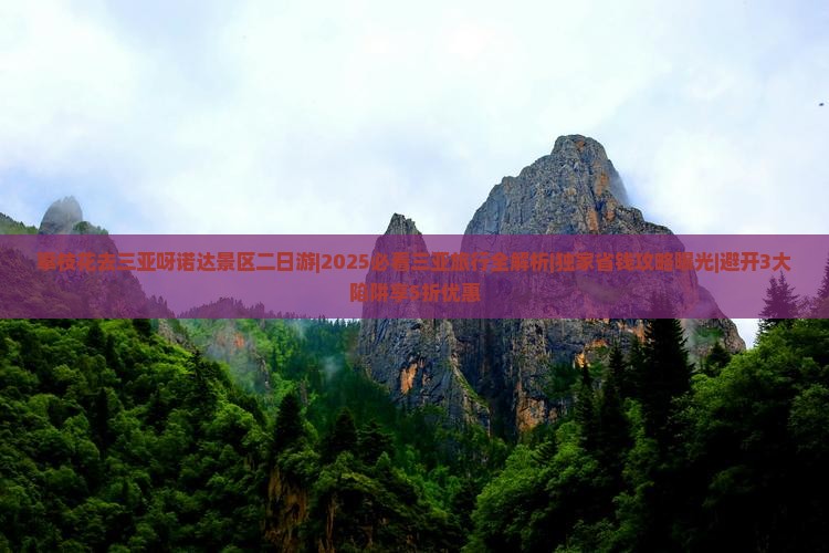 攀枝花去三亚呀诺达景区二日游