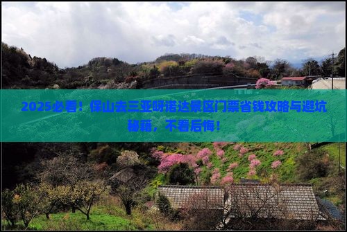 保山去三亚呀诺达景区门票