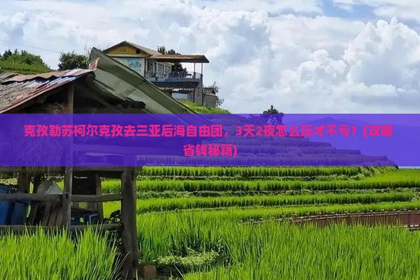 克孜勒苏柯尔克孜前往三亚后海自由团