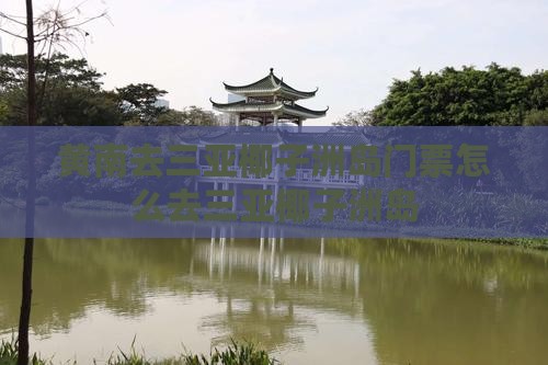 黄南去三亚椰子洲岛门票