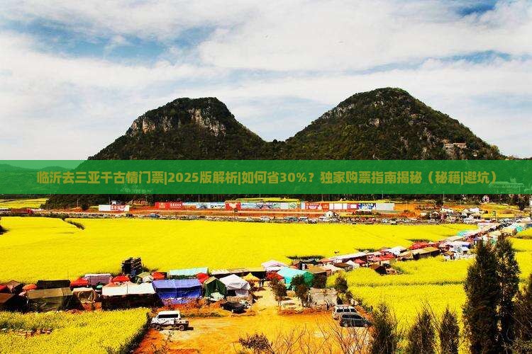 临沂去三亚千古情门票