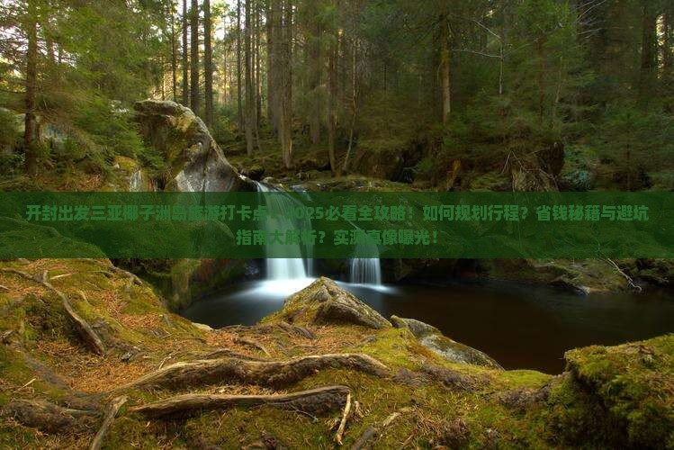 开封出发三亚椰子洲岛旅游打卡点