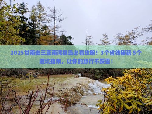 甘南前往三亚南湾猴岛旅行社