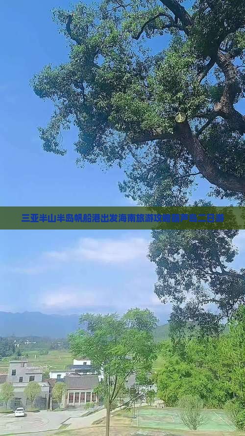 葫芦岛去三亚半山半岛帆船港二日游