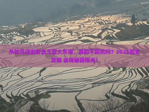 驻马店前往三亚大东海旅行社