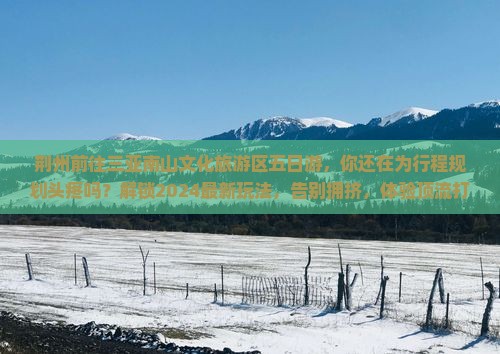 荆州前往三亚南山文化旅游区五日游