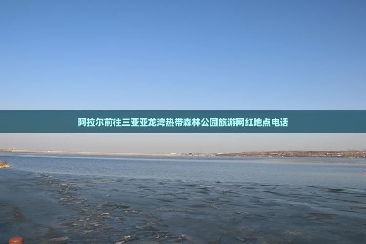 阿拉尔前往三亚亚龙湾热带森林公园旅游网红地点