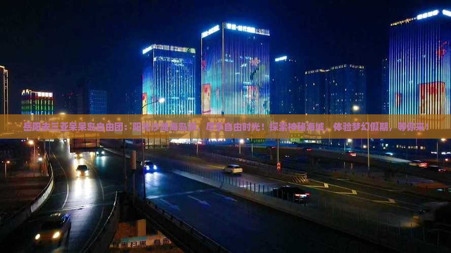 岳阳去三亚呆呆岛自由团