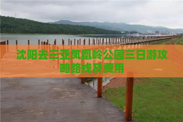 沈阳去三亚凤凰岭公园三日游