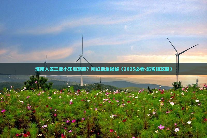 淮南前往三亚小东海旅游网红地点