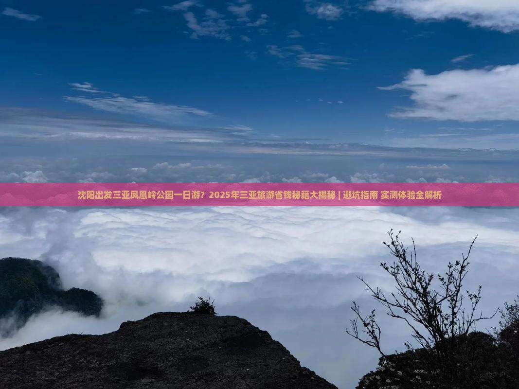沈阳出发三亚凤凰岭公园一日游
