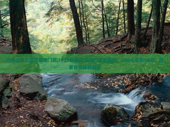 河池出发三亚三亚湾门票