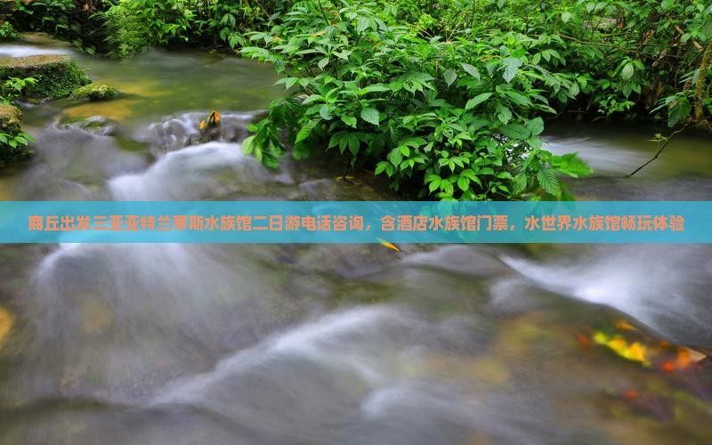 商丘出发三亚亚特兰蒂斯水族馆二日游